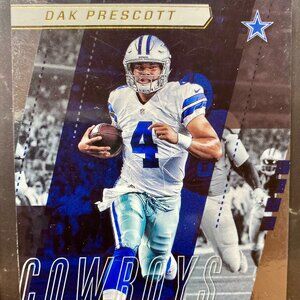 Dak Prescott Card Bundle: 2019 Rookies & Stars & 2017 Absolute Rookie Card